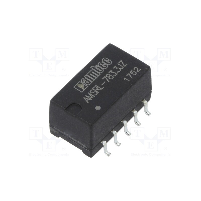 10 pcs : AMSRL-783.3JZ - Converter: DC/DC, 1.65W, Uin: 4.75÷36V, Uout: 3.3VDC, Iout: 0.5A, SMD