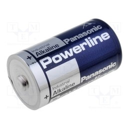 10 pcs : POWERLINE LR20 - Battery: alkaline, 1.5V, D, non-rechargeable