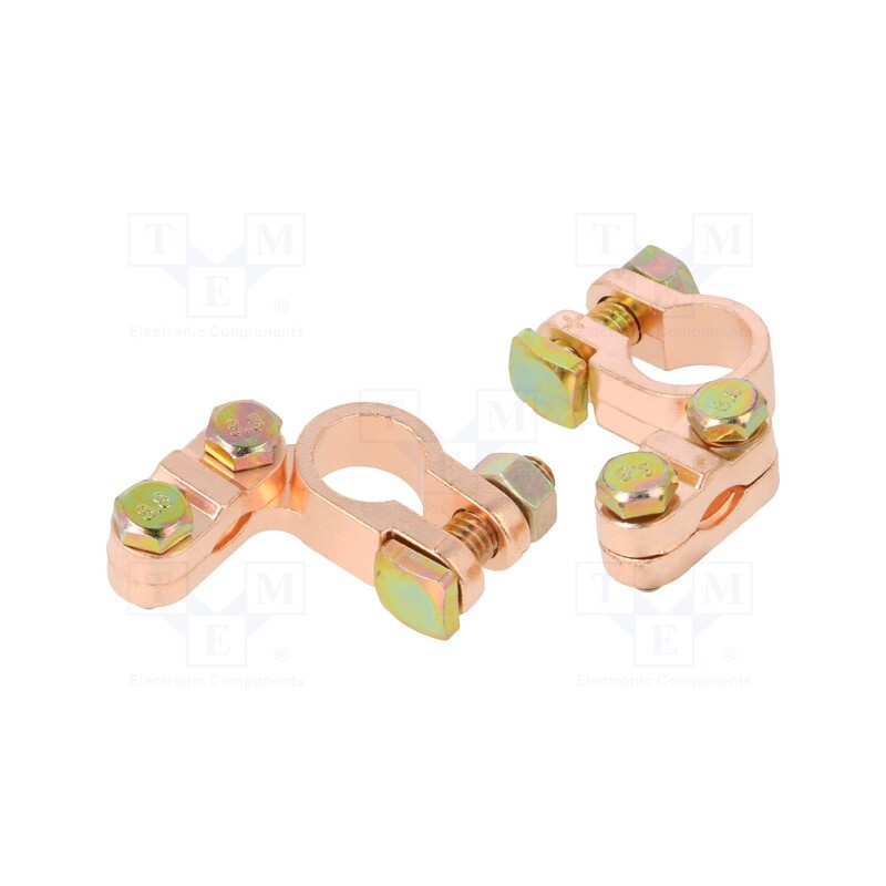 10 set : GA003 - Battery clamps, Standard, rechargeable battery 12V