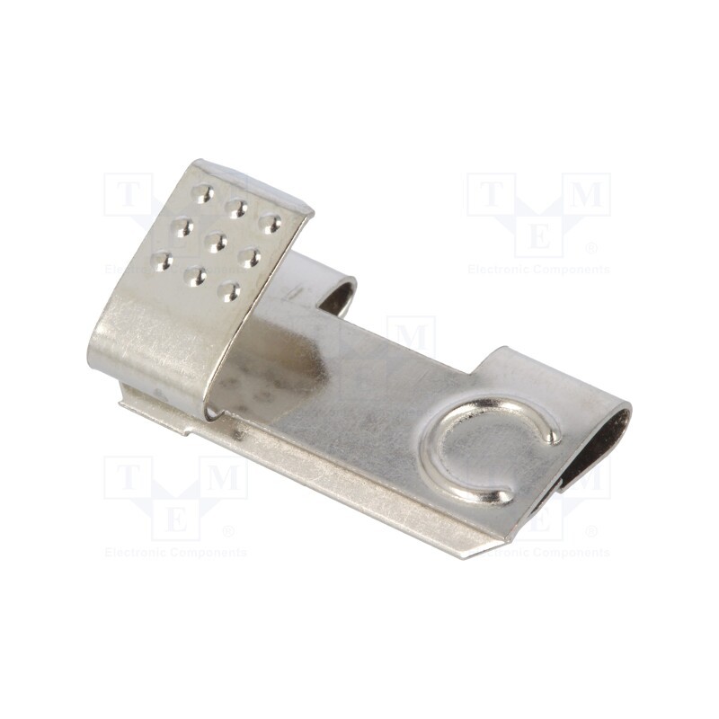 50 pcs : 291 - Button/lamella (right) contact, A,AA,R1,R6, Batt.no: 2, push-in