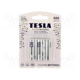 10 set : 8594183392363 - Battery: alkaline, 1.5V, AAA, non-rechargeable, Ø10.5x44.5mm