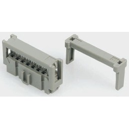 50 pcs - Harting 60-Way IDC Connector Socket for Cable Mount, 2-Row