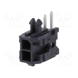 10 pcs : 430450202 - Socket, wire-board, male, Micro-Fit 3.0, 3mm, PIN: 2, THT, on PCBs