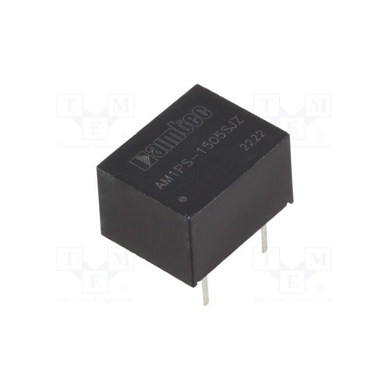 10 pcs : AM1PS-1505SJZ - Converter: DC/DC, 1W, Uin: 13.5÷16.5V, Uout: 5VDC, Iout: 200mA, DIP8
