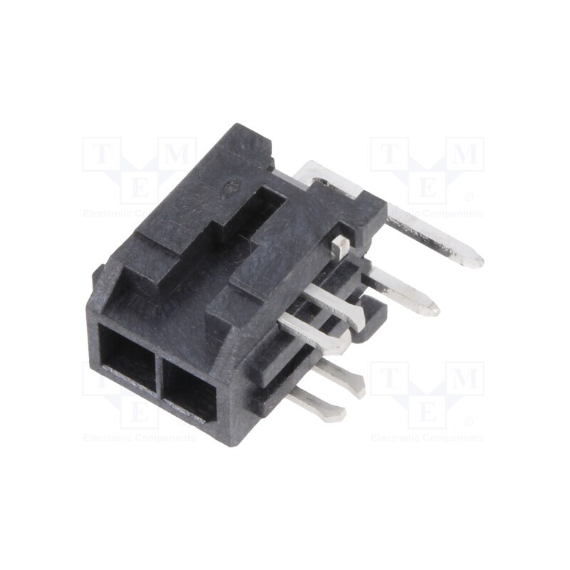 10 pcs : 430450221 - Socket, wire-board, male, Micro-Fit 3.0, 3mm, PIN: 2, Layout: 2x1