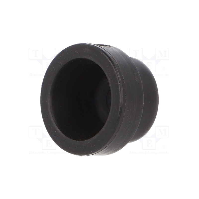 20 pcs : 1.250.1201.50 - 12mm, plugs, Mat: elastomer, Seal Plug DS, black, -20÷80°C, IP54