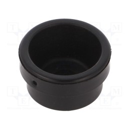 20 pcs : 1.250.1601.50 - 16mm, plugs, Mat: elastomer, Seal Plug DS, black, -20÷80°C, IP54