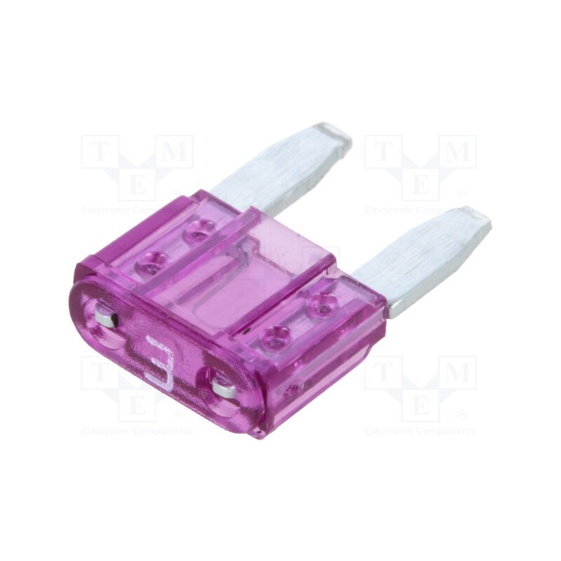 20 pcs : APM-3A - Fuse: fuse, 3A, 32VDC, automotive, 11mm, Mini