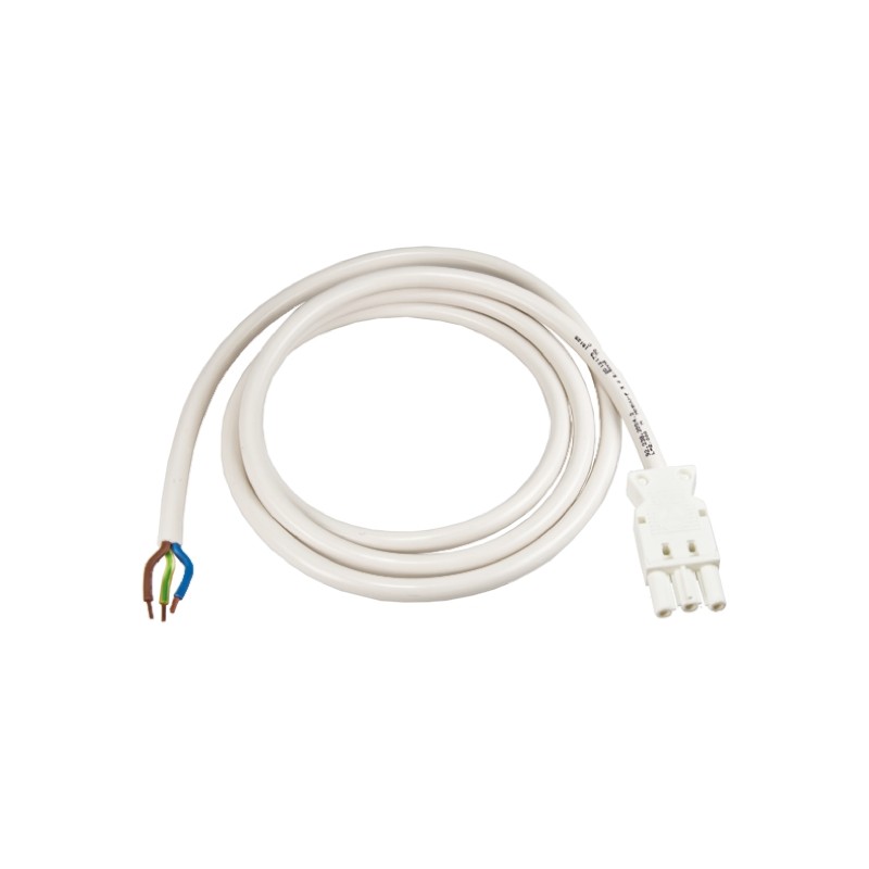 1 pcs - Wieland 3 Pin GST18i3 Socket to Unterminated Power Cord, 1m