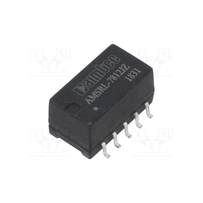10 pcs : AMSRL-7812JZ - Converter: DC/DC, 6W, Uin: 15÷36V, Uout: 12VDC, Iout: 0.5A, SMD, SMT