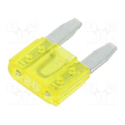 20 pcs : APM-20A - Fuse: fuse, 20A, 32VDC, automotive, 11mm, Mini