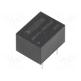 10 pcs : AM1PS-0503SJZ - Converter: DC/DC, 1W, Uin: 4.5÷5.5V, Uout: 3.3VDC, Iout: 303mA, DIP8