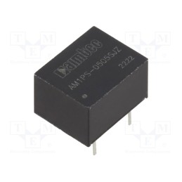 10 pcs : AM1PS-0505SJZ - Converter: DC/DC, 1W, Uin: 4.5÷5.5V, Uout: 5VDC, Iout: 200mA, DIP8
