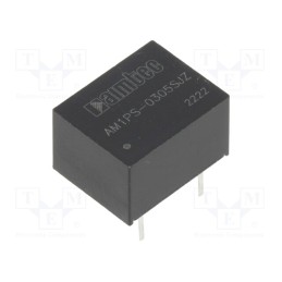 10 pcs : AM1PS-0305SJZ - Converter: DC/DC, 1W, Uin: 2.97÷3.63V, Uout: 5VDC, Iout: 200mA, DIP8