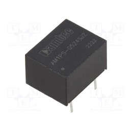 10 pcs : AM1PS-0524SJZ - Converter: DC/DC, 1W, Uin: 4.5÷5.5V, Uout: 24VDC, Iout: 40mA, DIP8