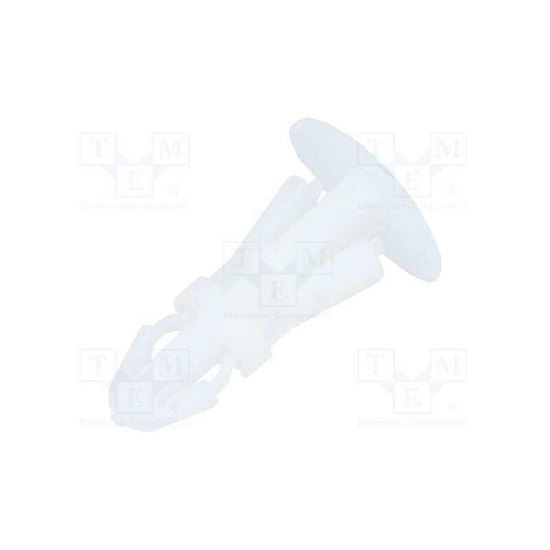 50 pcs : 8G820V40579 -AS - Assembly stud, polyamide, L: 8mm, latch/latch, Ø2: 5.4mm, Ø1: 4mm