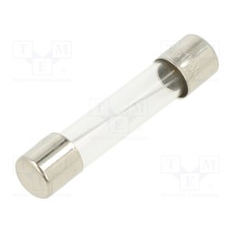 10 pcs : FSA-7.5A - Fuse: fuse, quick blow, 7.5A, 250VAC, glass, 6.3x32mm, brass, FSA