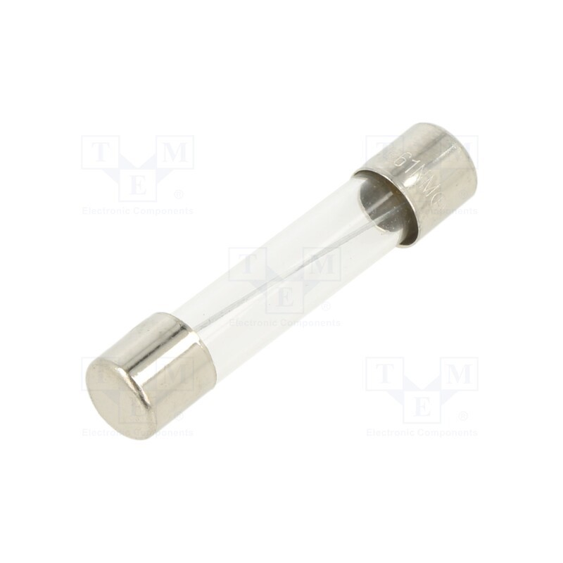 10 pcs : FSA-7.5A - Fuse: fuse, quick blow, 7.5A, 250VAC, glass, 6.3x32mm, brass, FSA
