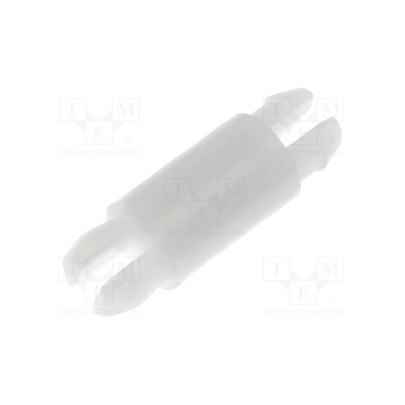 100 pcs : FIX-SP-8 - PCB distance, polyamide, L: 8mm, latch/latch, natural, UL94V-2