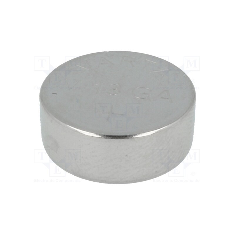 100 pcs : 4276 101 511 - Battery: alkaline, 1.5V, LR44,coin,R1154, 125mAh, Ø11.6x5mm