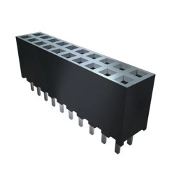 2 pcs - Samtec SQW Series Vertical Surface Mount, Through Hole PCB Socket, 16-Contact, 2-Row, 2mm Pitch, Through Hole