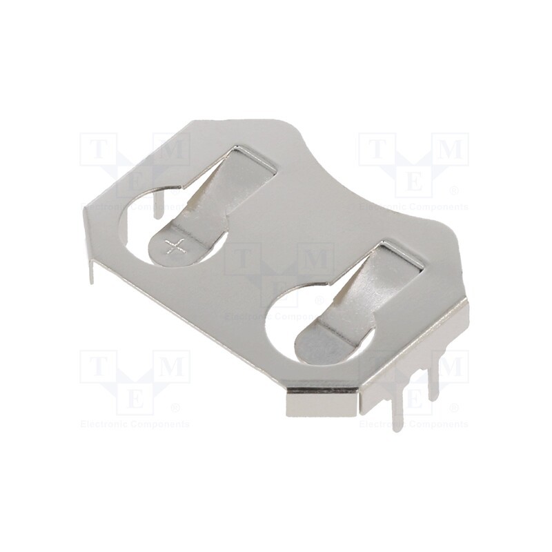 50 pcs : BAT-HLD-002-THM - Clip, BR2016,CL2016,CR2016,DL2016, PCB, 2.8mm, bulk