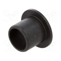 10 pcs : GFM-0810-10 - Bearing: sleeve bearing, with flange, Øout: 10mm, Øint: 8mm, L: 10mm