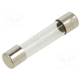 10 pcs : FSA-400MA - Fuse: fuse, quick blow, 400mA, 250VAC, glass, 6.3x32mm, brass, FSA