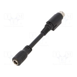 10 pcs : DC PLUG-P1J-R7B - Adapter, Plug: straight, Input: 5,5/2,1, Out: KYCON KPPX-4P