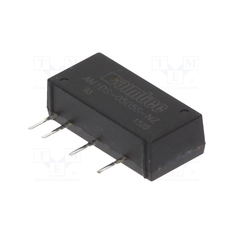 10 pcs : AM1DS-0505S-NZ - Converter: DC/DC, 1W, Uin: 4.5÷5.5V, Uout: 5VDC, Iout: 200mA, SIP7