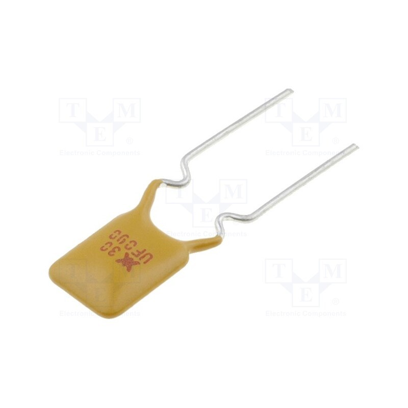 20 pcs : RF2639-000 - Fuse: PTC polymer, 0.9A, 7.4x12.2mm, 5mm