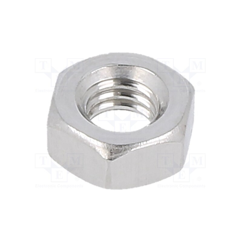 500 pcs : M4/D934-A4 - Nut, hexagonal, M4, 0.7, acid resistant steel A4, H: 3.2mm, 7mm