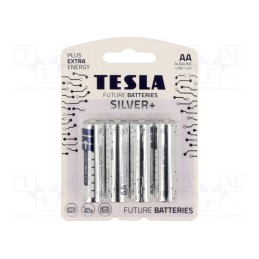 10 set : 8594183392332 - Battery: alkaline, 1.5V, AA, non-rechargeable, Ø14.5x50.5mm, 4pcs.