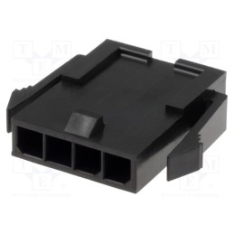 10 pcs : 436400400 - Plug, wire-wire, male, Micro-Fit 3.0, 3mm, PIN: 4, w/o contacts