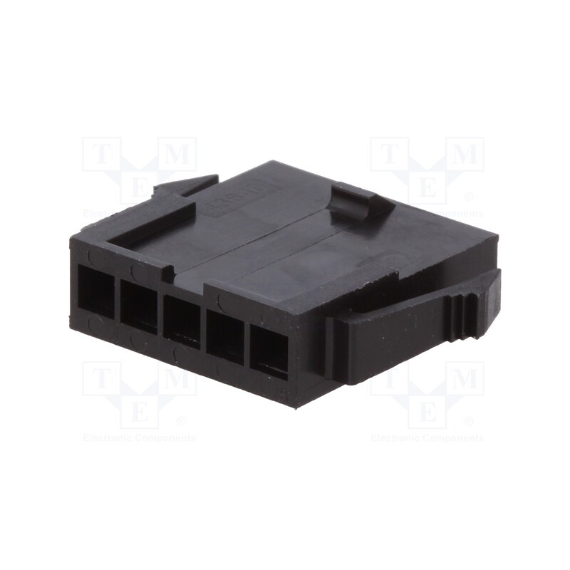 10 pcs : 436400500 - Plug, wire-wire, male, Micro-Fit 3.0, 3mm, PIN: 5, w/o contacts