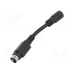 10 pcs : DC PLUG-P1J-R6B - Adapter, Plug: straight, Input: 5,5/2,1, Out: KYCON KPPX-3P