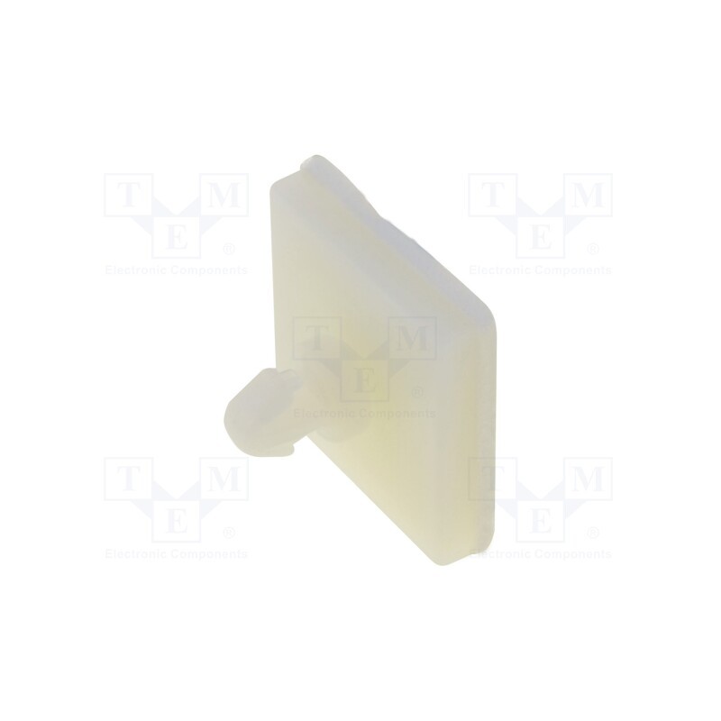 50 pcs : FIX-FSS-5 - PCB distance, polyamide, L: 5mm, self-adhesive, natural, UL94V-2