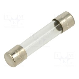10 pcs : FSA-2.5A - Fuse: fuse, quick blow, 2.5A, 250VAC, glass, 6.3x32mm, brass, FSA