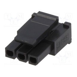 10 pcs : 436450300 - Plug, wire-board, female, Micro-Fit 3.0, 3mm, PIN: 3, w/o contacts