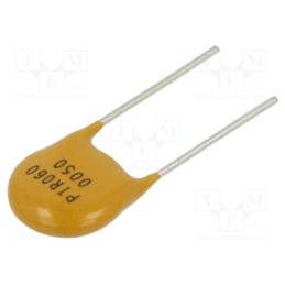 20 pcs : PTR060V0050-BK - Fuse: PTC polymer, 500mA, Imax: 40A, THT, PTR060V, bag