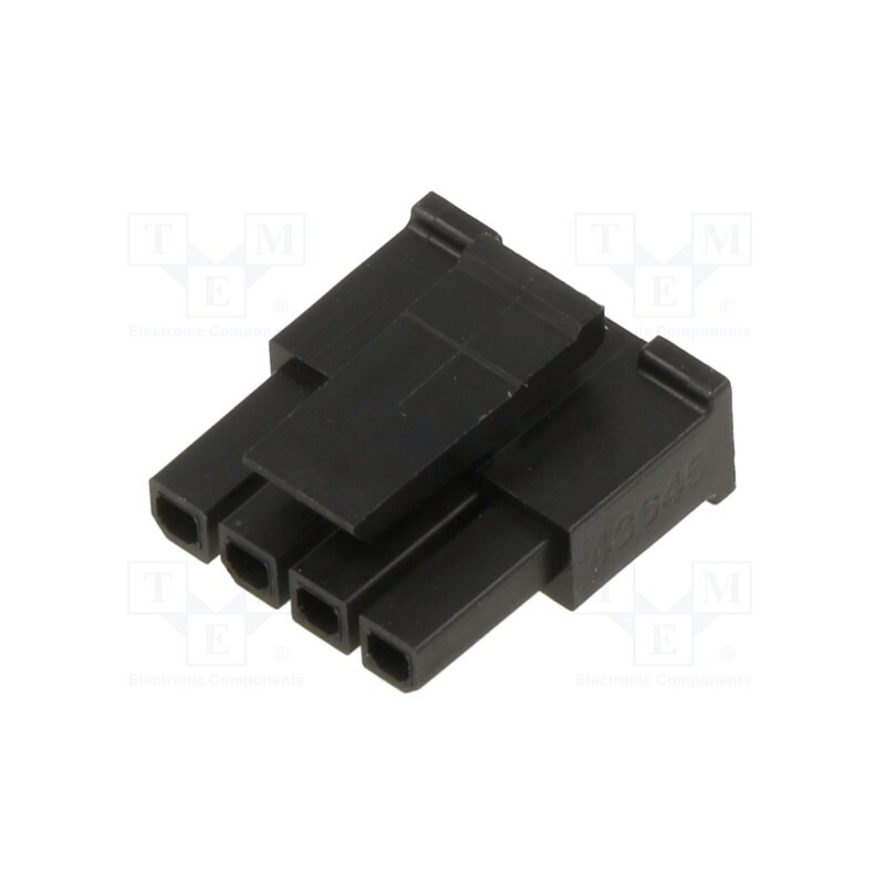 50 pcs : 436450408 - MicroFit 3.0 Recept. SR 4Ckt GW HF