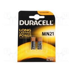 10 set : 5000394071117 - Battery: alkaline, 12V, 23A,8LR932,A23, non-rechargeable, 2pcs.