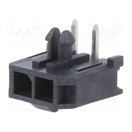 10 pcs : 436500201 - Socket, wire-board, male, Micro-Fit 3.0, 3mm, PIN: 2, 5A