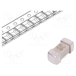 20 pcs : 0679L4000-01 - Fuse: fuse, quick blow, 4A, 125VAC, 125VDC, SMD, ceramic, 0679L, 2410