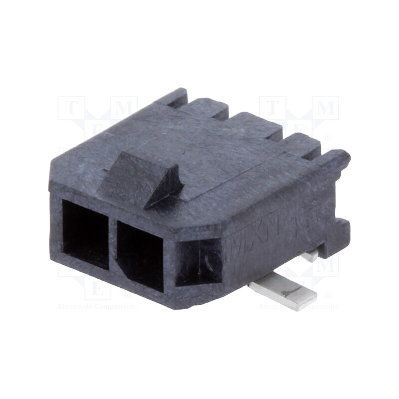 10 pcs : 436500213 - Socket, wire-board, male, Micro-Fit 3.0, 3mm, PIN: 2, Glow-Wire, SMT