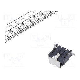 10 pcs : 436500224 - Socket, wire-board, male, Micro-Fit 3.0, 3mm, PIN: 2, 5A