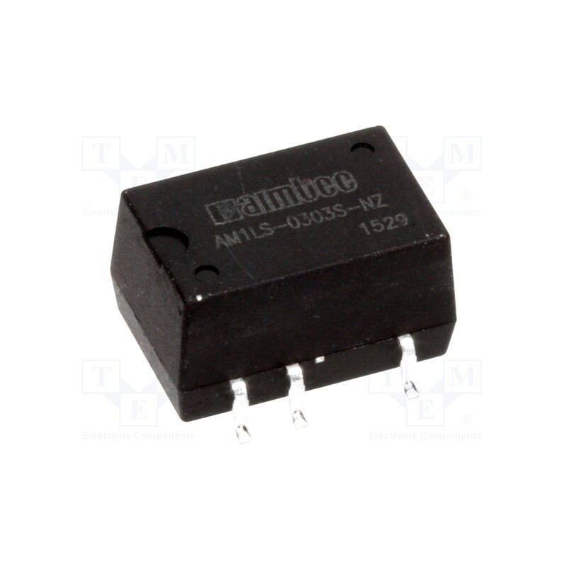 10 pcs : AM1LS-0503S-NZ - Converter: DC/DC, 1W, Uin: 4.5÷5.5V, Uout: 3.3VDC, Iout: 303mA, SMD