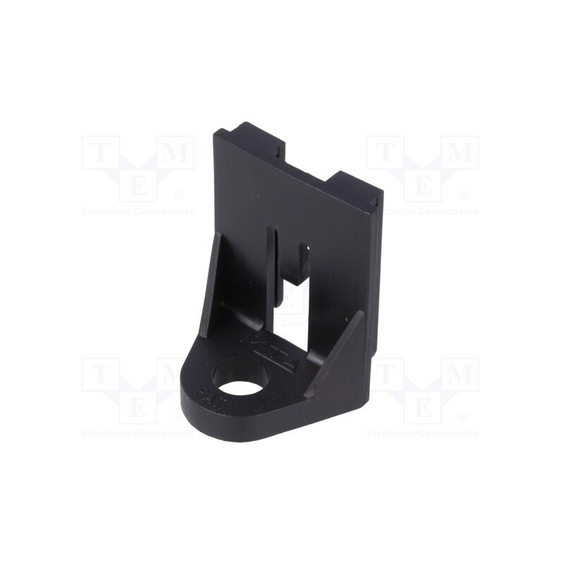 10 pcs : 300690 - Holder, screw,push-in, Body: black, Mat: polyamide,polyamide 66