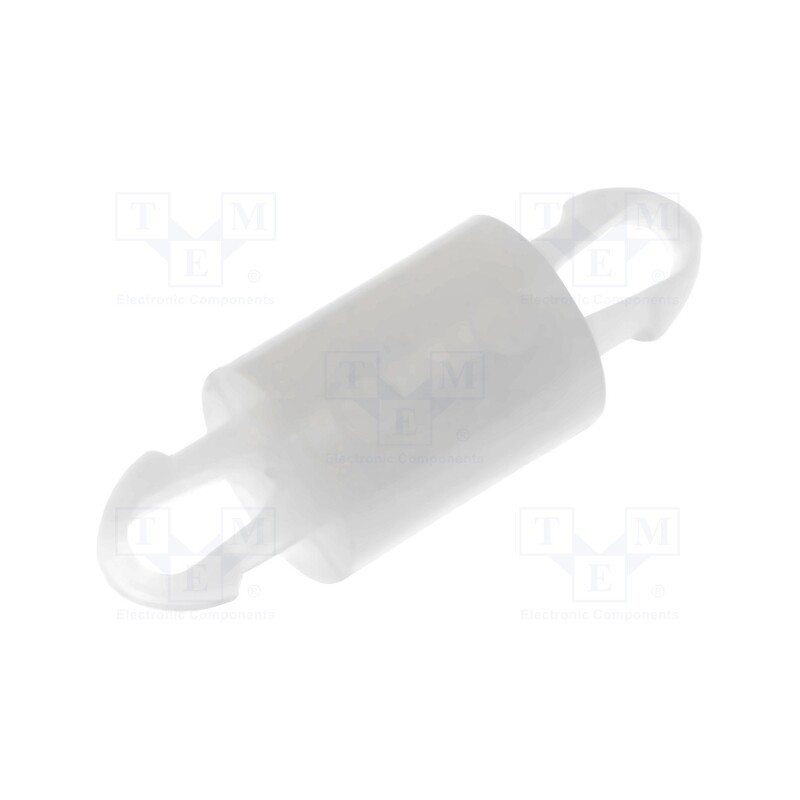 100 pcs : FIX-MADA-6 - PCB distance, polyamide, L: 6mm, latch/latch, natural, UL94V-2