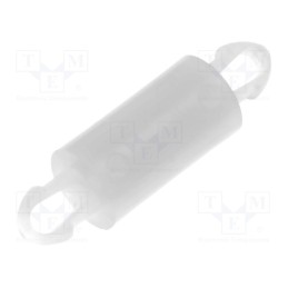 100 pcs : FIX-MADA-8.5 - PCB distance, polyamide, L: 8.5mm, latch/latch, natural, UL94V-2